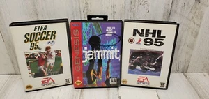 Sega Genesis Bundle FIFA 95. Jammit. Nhl 95 - Bild 1 von 6