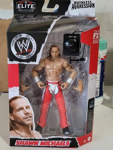 Mattel WWE Ruthless Aggression Shawn Michaels 6” Wrestler Action Figure New Cover