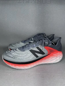 Men's Size 11.5New Balance Fresh Foam More Running Shoes Gray Neo Flame MMORGR2 - Picture 1 of 10