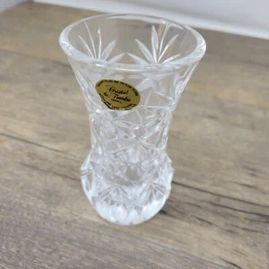 Cristal de Flandre 24% Bleikristall Vase - Bild 1 von 4