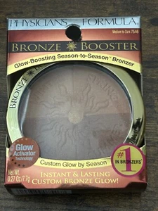 Physicians Formula Bronze Booster Medium to Dark #7546 Glow Boosting Bronzer - Picture 1 of 3