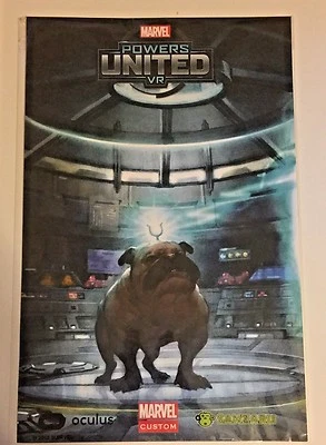 Marvel Powers United VR Marvel Custom Poster Oculus Rift LOCKJAW Comic-Con Promo - Image 1 of 4