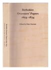 DURRANT, PETER Berkshire overseers' papers 1654-1834  1997 First Edition Paperba