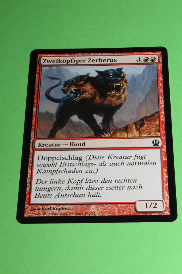 MTG Theros 1x Zweiköpfiger Zerberus Common - Bild 1 von 1
