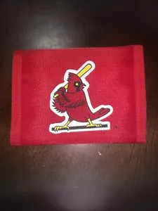 St Louis Cardinals Baseball Vintage Wallet The energizer 103 KHTR Hit Radio - Picture 1 of 5
