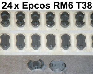 24 Epcos Ferritkern ferrite core Ferrit kern RM6 T38 Transformator Spule Drossel - Bild 1 von 2