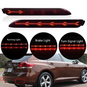 Reflector Light Car Reflector Brake Light Turn Signal 12V 18.5cm For Avalon - Picture 1 of 11