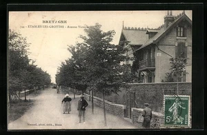 CPA Etables-les-Grottes, Avenue Victoria - Picture 1 of 2