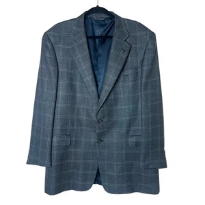 Blazer de seda y lana Gieves & Hawkes Saville Row abrigo deportivo chaqueta de 2 botones talla 44L - Imagen 1 de 11