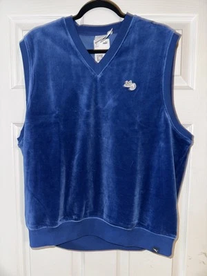 NUEVO Chaleco Puma X Noah Clyde Azul Para Hombre Talla XL Terciopelo NUEVO CON ETIQUETAS TERCIOPELO TELA DE RIZO Foto 1 de 4