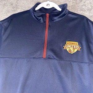 Cleveland Cavaliers 1/4 Zip Pullover Herren Medium bestickt weinrot & gold United - Bild 1 von 15