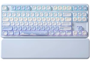 Bezprzewodowa klawiatura mechaniczna YUNZII B87, QMK / VIA programowalna, układ TKL 87 klawiszy - Zdjęcie 1 z 6