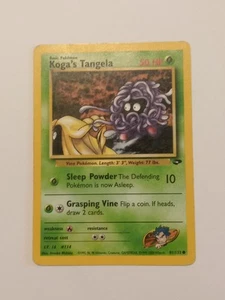 CARTA POKEMON KOGA'S TANGELA - Picture 1 of 2