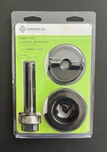 Greenlee K2BB-1-1/2 1-1/2" Conduit Size Slug-Buster Manual Knockout Set - Bild 1 von 2