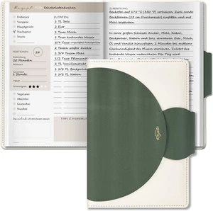 Rezeptbuch zum Selberschreiben A5 Kochbuch Selbst Schreiben 100 Lieblingsrezepte - Bild 1 von 7