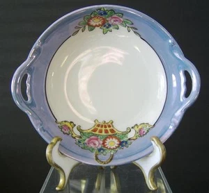 Noritake Morimura Lusterware handbemalt Schüssel Nussschale zwei Griffe - Bild 1 von 1