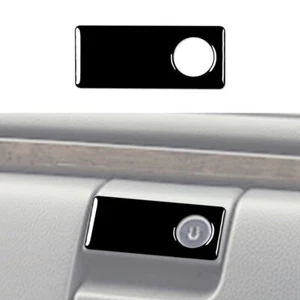 For Benz E-Class W210 1996-02 Gloss Black Co-Pilot Storage Box Handle Cover Trim - Picture 1 of 5