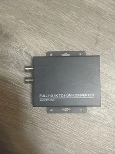 WANLUTECH 4K HD Converter To TVI/CVI/AHD 8MP/5MP/4MP/3MP/1080P/720P HDC/ADH - Picture 1 of 4