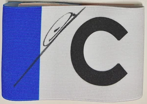 Zidane Zinedine Signed France Captain's Armband BAS Beckett Witnessed - Picture 1 of 4