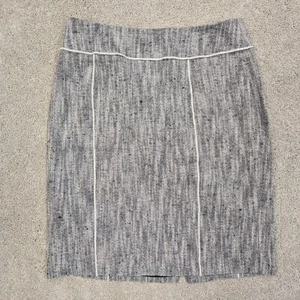Talbots Gray Pencil Skirt 6P 6 Petite Knee Length - Picture 1 of 8