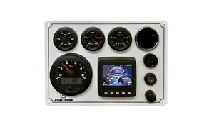John Deere Engine Marine Instrument Panel with OL VDO Gauges & NMEA 2000 - Bild 1 von 2