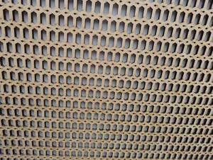 Wooden grille 6mm thick mdf decorative panel for radiator covers , H2O pattern - Picture 1 of 9