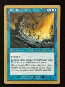 1x MTG Parallax Tide - 2000 Tom van de Logt (NMS) World Championship Deck (WCD) - Picture 1 of 4