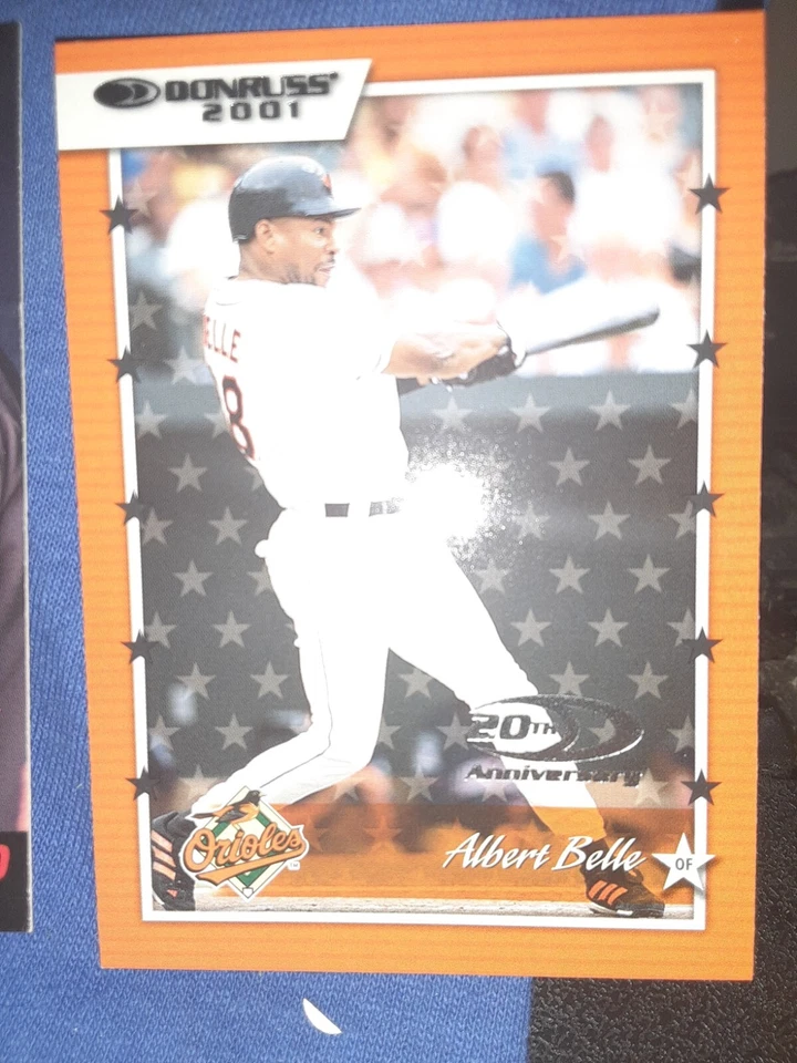 2001 Donruss Baltimore Orioles Baseball Card #56 Albert Belle MVP HOF MLB LEGEND - Image 1 of 1
