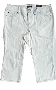 Neu mit Etikett Torrid Damengröße 22 Jegging Skinny superweiche hoch geschnittene Jeans cremefarben - Bild 1 von 10