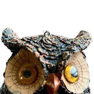 Vintage Owl, Textured Resin Ornament - Picture 1 of 4