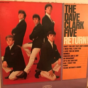 DAVE CARK FIVE LP RETURN ( DIFFERENT SLEEVE ? DIFFERENT LABEL ? ) - Picture 1 of 4