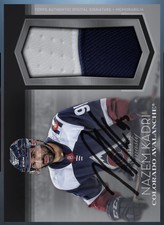 2020 Topps Skate Dynasty 20 Nazem Kadri Sig Relic Silver SR LE 125cc DIGITAL