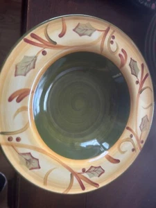 Demdaco Crimson BerriesSoup/salad Bowls green - Picture 1 of 4