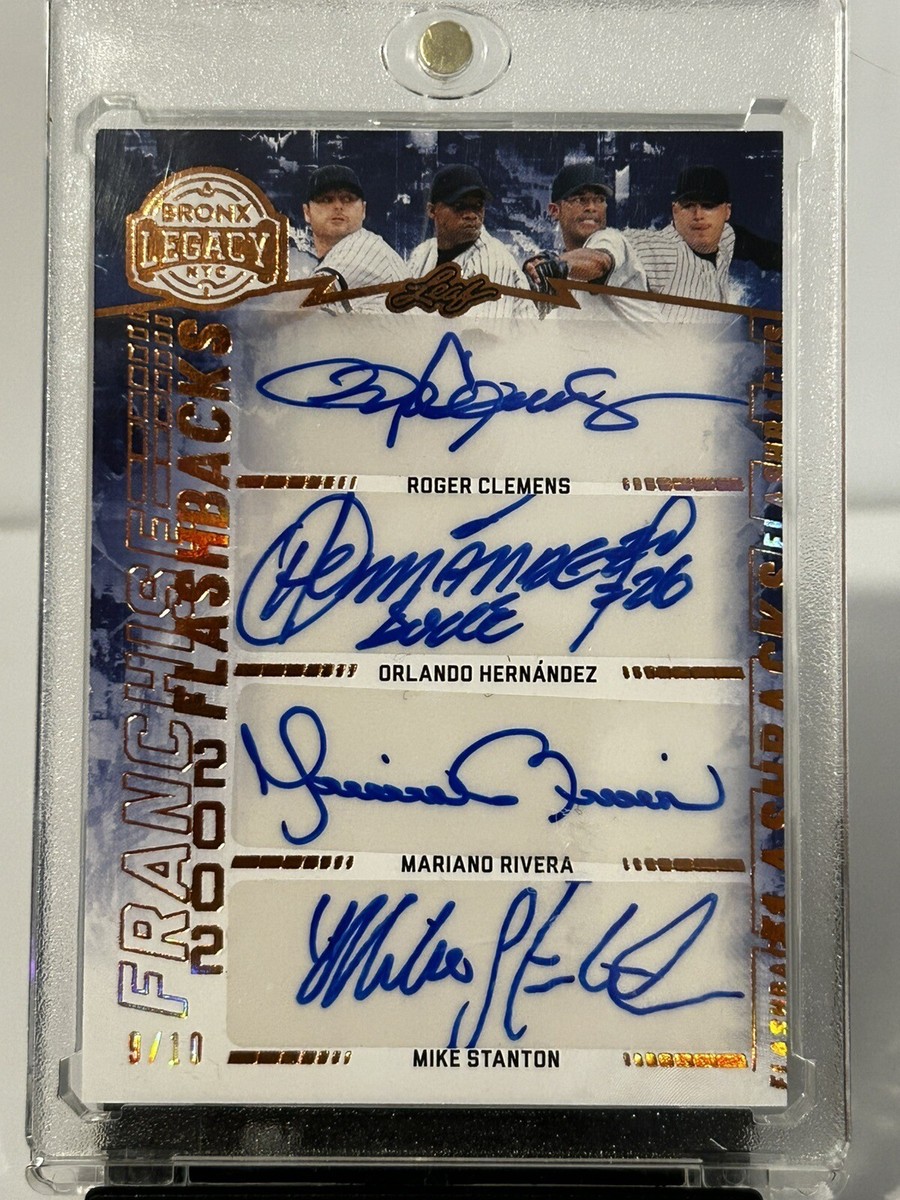 MLB Mariano Rivera サインカード