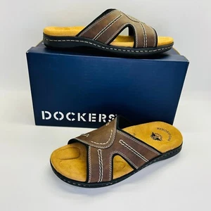 Dockers Sunland Pantolette Sandale Gr. 10M braun Memory Foam Freizeit Outdoor Pantolette - Bild 1 von 12