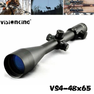 Visionking 4-48X65SFP Rifle Scope Tactical R/G Illuminated Reticle 35mm Tube - Picture 1 of 16