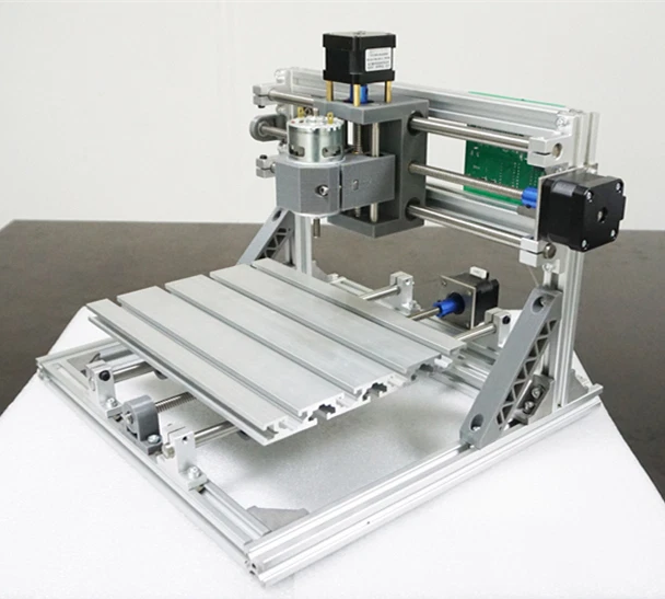 NUEVO 3 ejes hágalo usted mismo CNC2418 máquina grabadora láser fresado tallado de madera Foto 1 de 4
