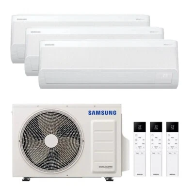 SAMSUNG Wind-free COMFORT S2 Multi Split 2 x 2,0+3,5kW Klimaanlage Klimagerät - Bild 1 von 4