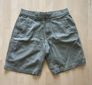 Men’s Teton Twill Mountain Khakis Shorts 31 Green Excellent - Picture 1 of 5