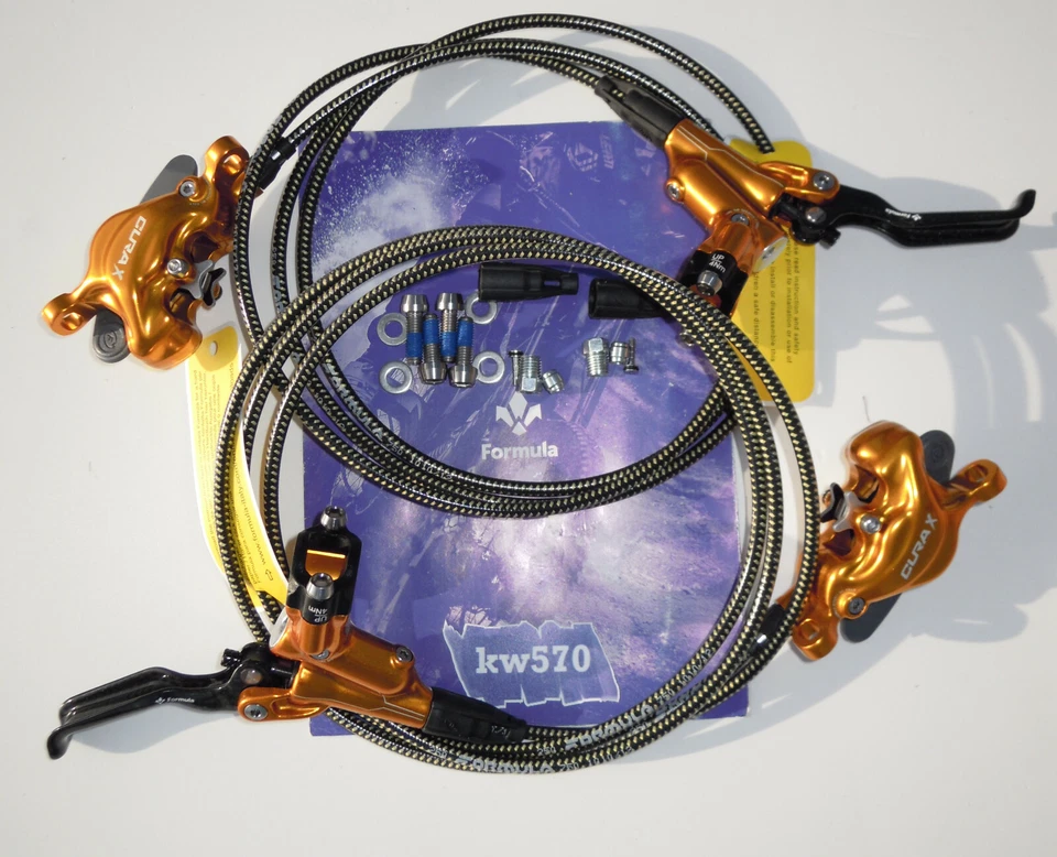 Formula - Planta CURA X Oro Palancas Carbono Tornillos Titanio Vainas Con kevlar - Imagen 1 de 2