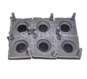 Neuf 6x Clavier Bouton Caoutchouc Silicone Amiga pour QuickShot Python Apache Joy 1654 - Photo 1/6