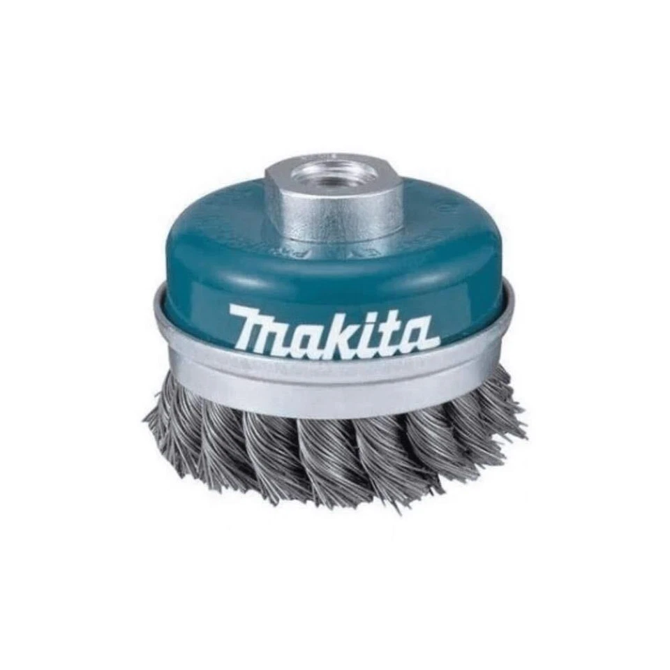 Makita Knot Cup Wire Brush, 60mm Diameter, 14 x 2mm - Image 1 of 1