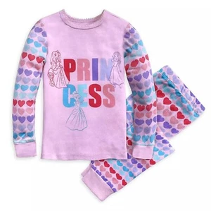 Neu mit Etikett Disney Prinzessin Schlafanzug Pyjama für Mädchen, Größe 8 - Bild 1 von 5