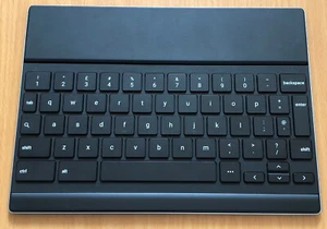 Genuine Google Pixel C Keyboard -Bluetooth -British English Layout Qwerty Black! - Picture 1 of 4