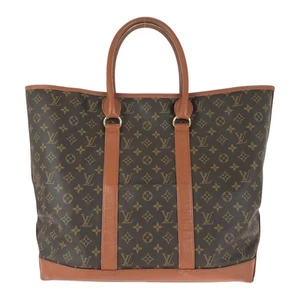 LOUIS VUITTON vintage Monogram Sack Weekend GM M42420 Tote Bag handbag Brown - Picture 1 of 10