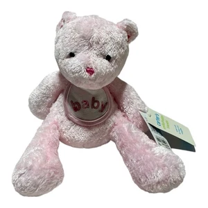 Peluche orsacchiotto bambina rosa Carters nuovo con etichetta con bavaglino nuovo - Foto 1 di 6