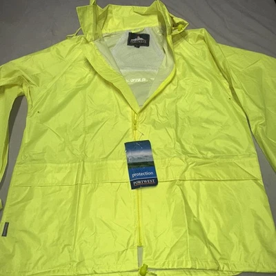 Chaqueta de lluvia reflectante grande Port West Foto 1 de 4