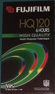 FUJI HQ T-120 VHS Videocassette Neu & OVP - Bild 1 von 1