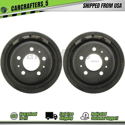 Tambor de freio traseiro OE para 1971 AMC Ambassador 4.2L garantia vitalícia - Imagem 1 de 4