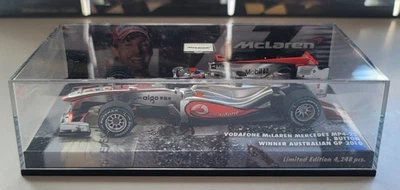 Minichamps 1:43 McLaren Mercedes no. 114 MP4-25 2010 Jenson Button Australian GP - Image 1 of 3